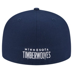 New Era Minnesota Timberwolves Deceptor 59FIFTY Fitted Hat Navy