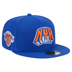 New Era New York Knicks Deceptor 59FIFTY Fitted Hat Blue