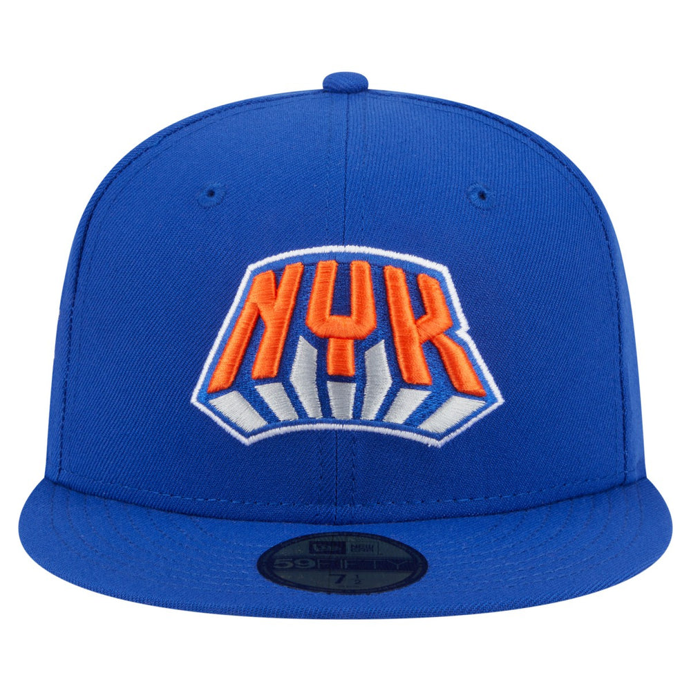 New Era New York Knicks Deceptor 59FIFTY Fitted Hat Blue