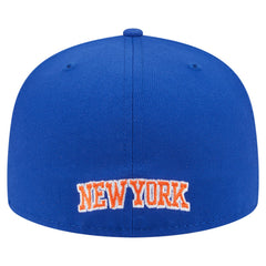 New Era New York Knicks Deceptor 59FIFTY Fitted Hat Blue