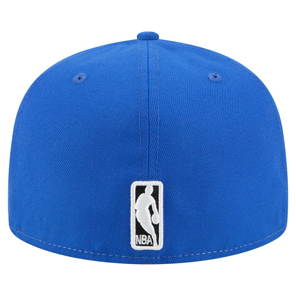 New Era Dallas Mavericks Repeat 59Fifty Fitted Hat White/Blue