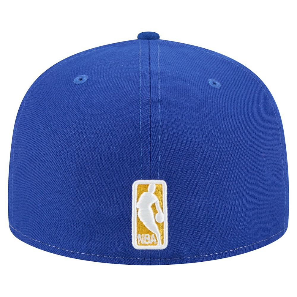 New Era Golden State Warriors Repeat 59Fifty Fitted Hat White/Royal