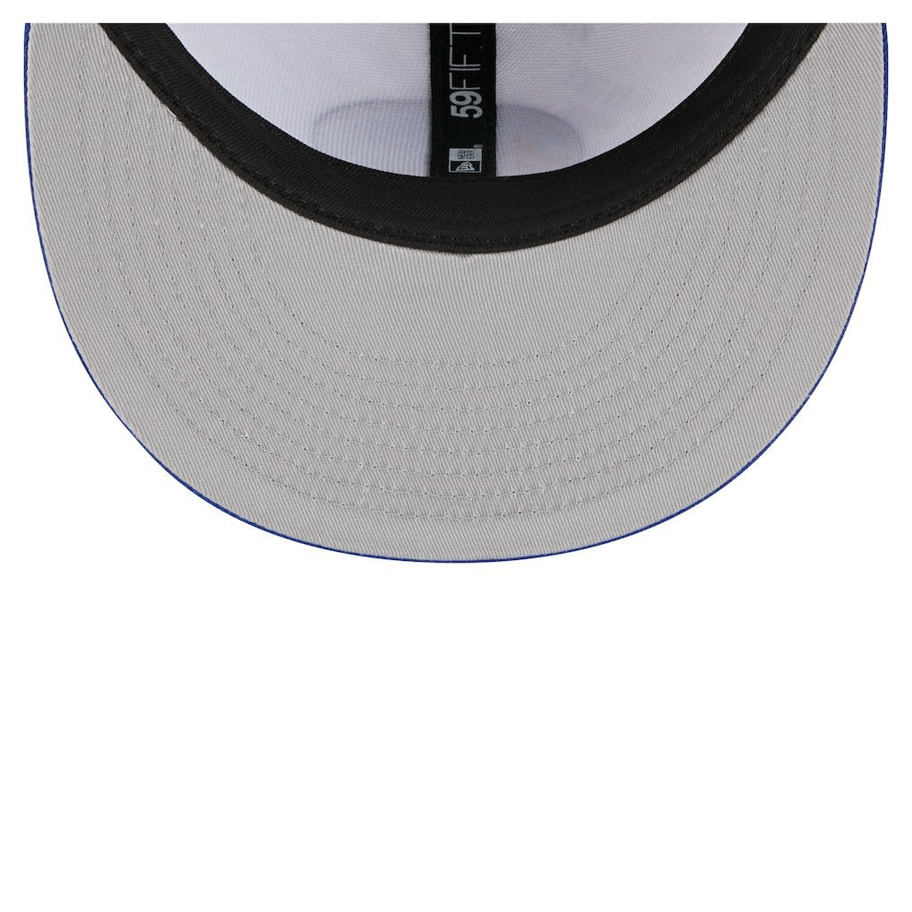 New Era Golden State Warriors Repeat 59Fifty Fitted Hat White/Royal