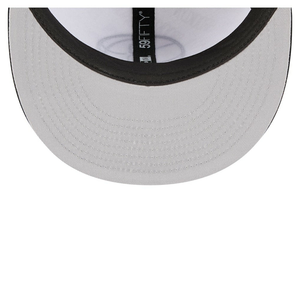 New Era Brooklyn Nets Repeat 59Fifty Fitted Hat White/Black