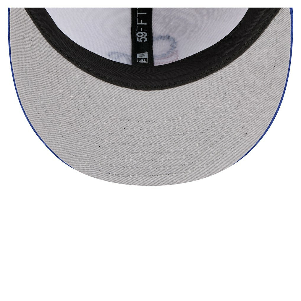 New Era Philadelphia 76ers Repeat 59Fifty Fitted Hat White/Royal