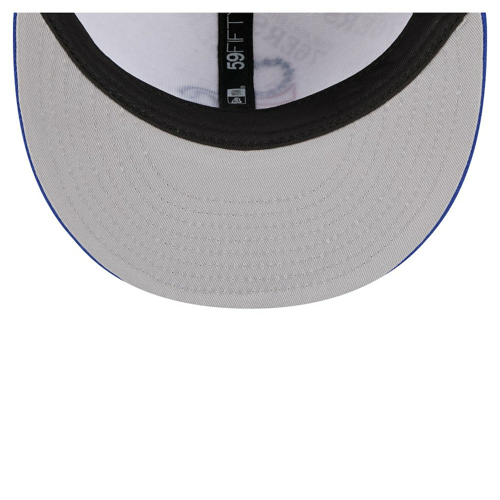 New Era Philadelphia 76ers Repeat 59Fifty Fitted Hat White/Royal