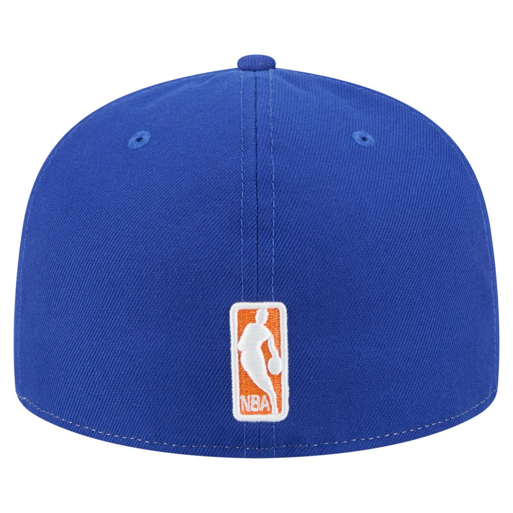 New Era New York Knicks Repeat 59Fifty Fitted Hat White/Blue