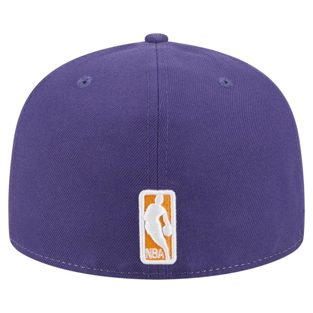 New Era Phoenix Suns Repeat 59Fifty Fitted Hat White/Purple