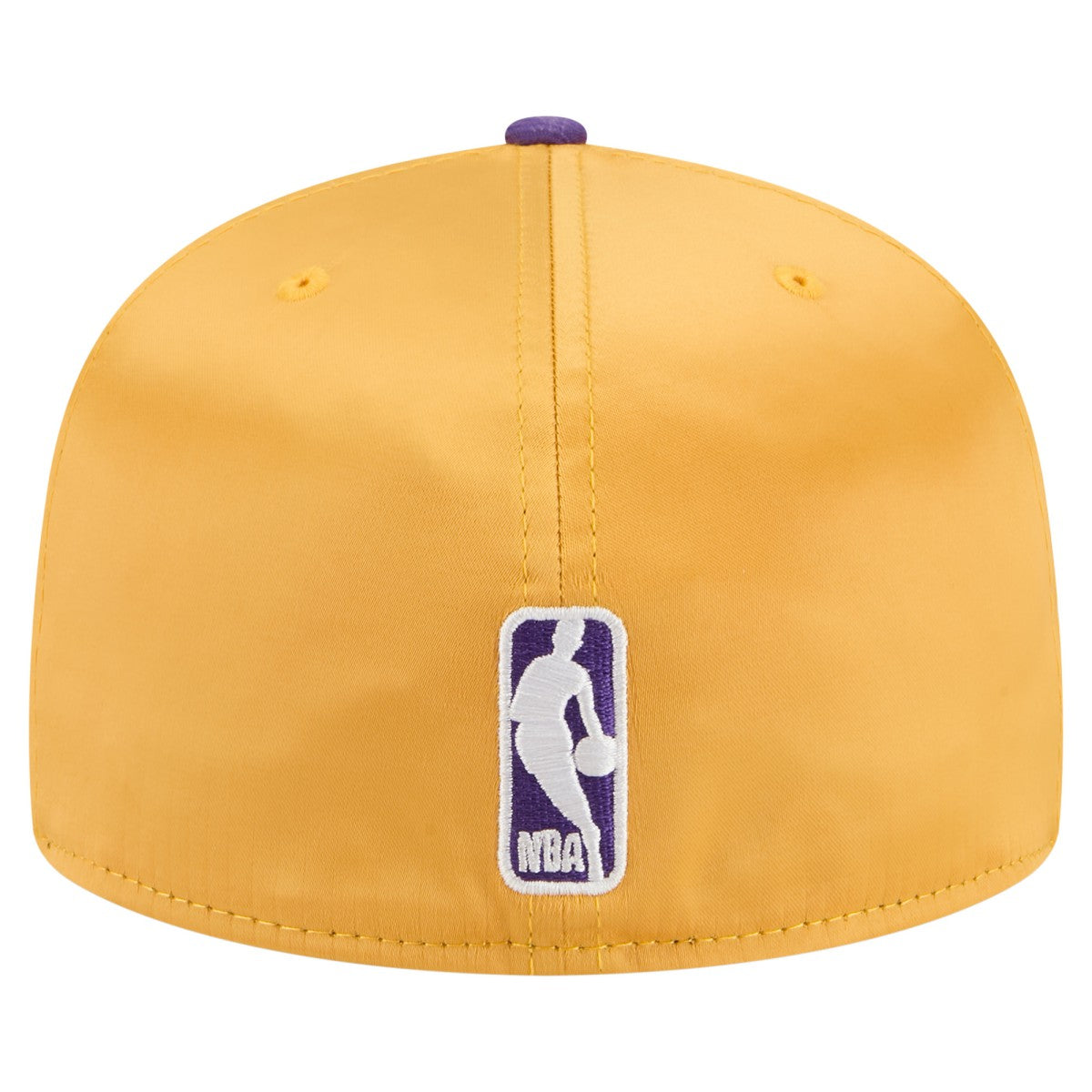 New Era Los Angeles Lakers Satin Two-Tone 59FIFTY Fitted Hat Gold/Purple