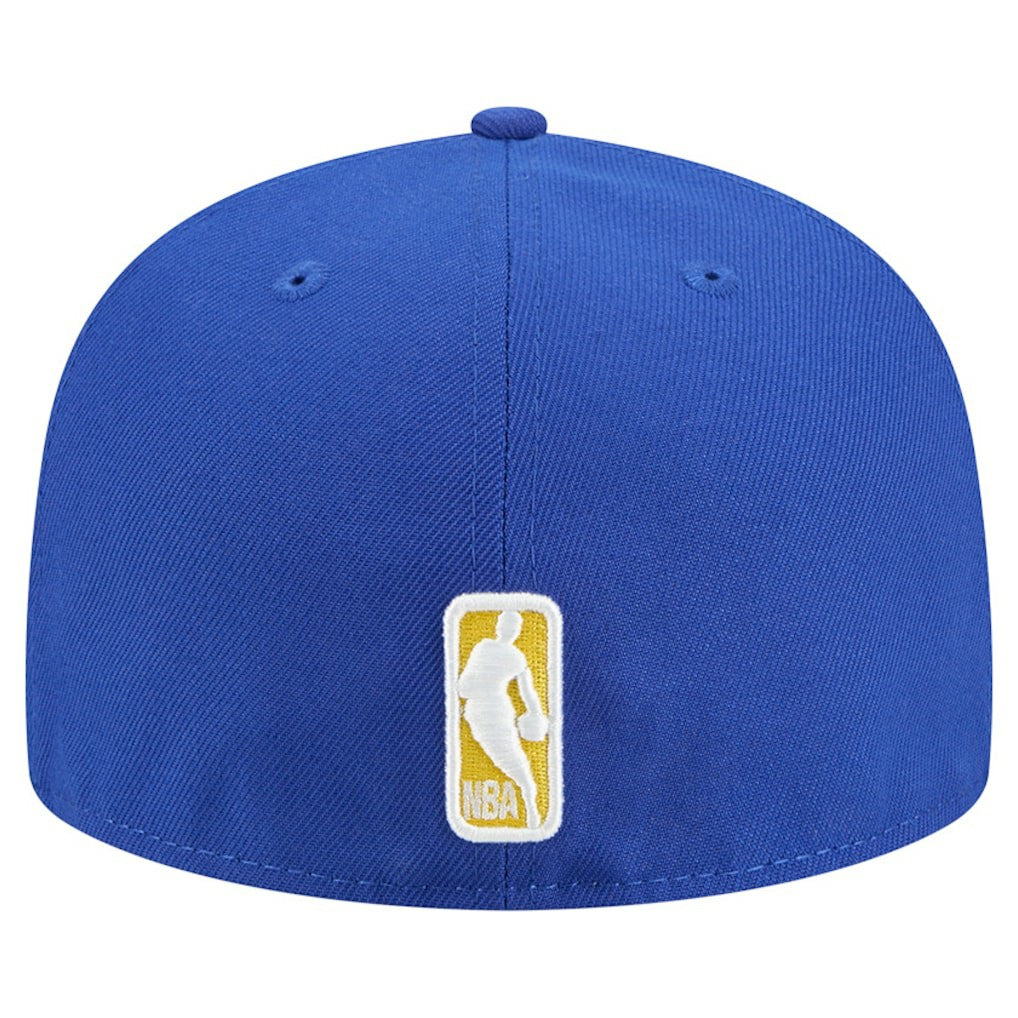 New Era Golden State Warriors Tri-Hit 59Fifty Fitted Hat Royal