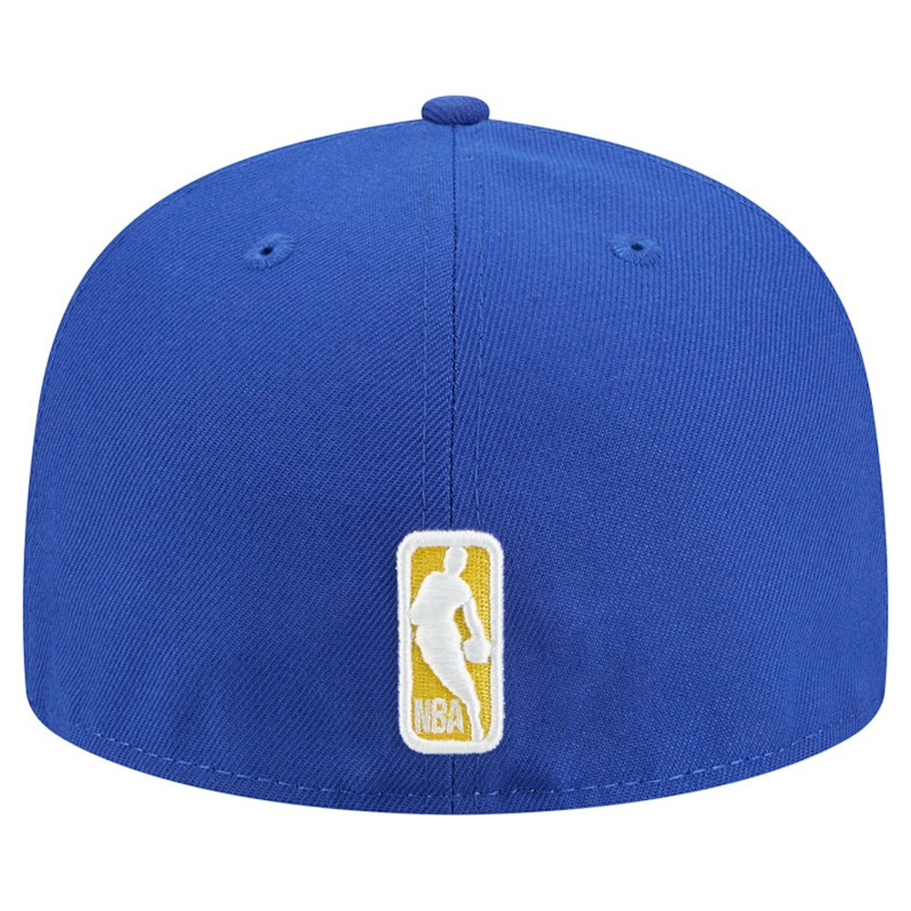 New Era Golden State Warriors Tri-Hit 59Fifty Fitted Hat Royal