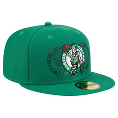 New Era Boston Celtics Tri-Hit 59Fifty Fitted Hat Kelly Green
