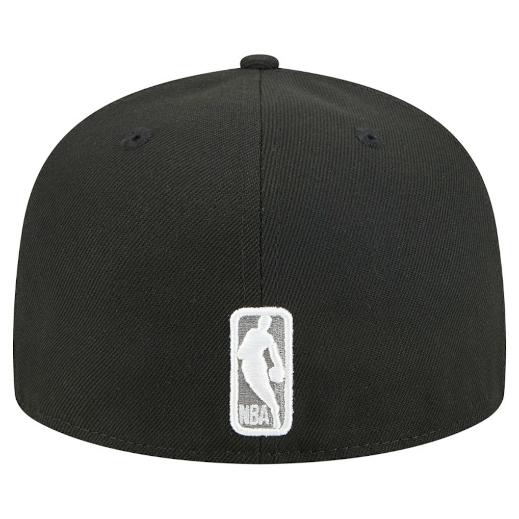 New Era Brooklyn Nets Tri-Hit 59Fifty Fitted Hat Black