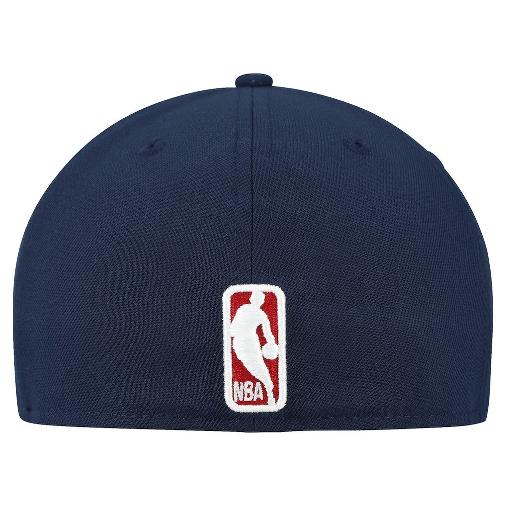 New Era Denver Nuggets Tri-Hit 59Fifty Fitted Hat Navy