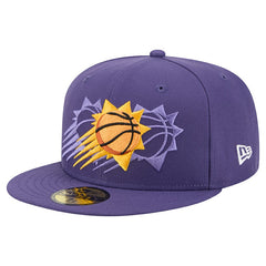 New Era Phoenix Suns Tri-Hit 59Fifty Fitted Hat Purple