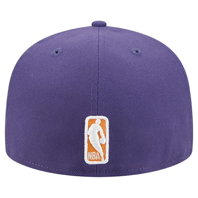 New Era Phoenix Suns Tri-Hit 59Fifty Fitted Hat Purple