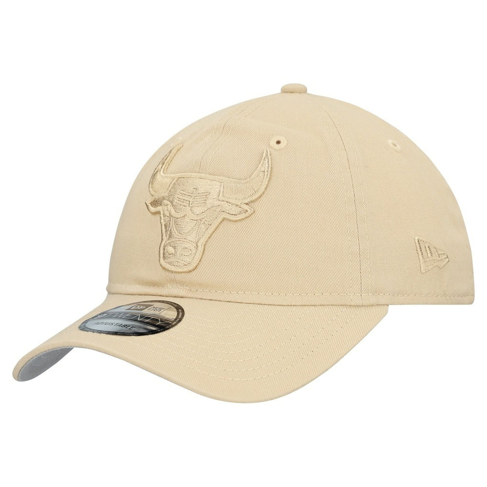 New Era Chicago Bulls Color Pack Tonal 9TWENTY Adjustable Hat Khaki