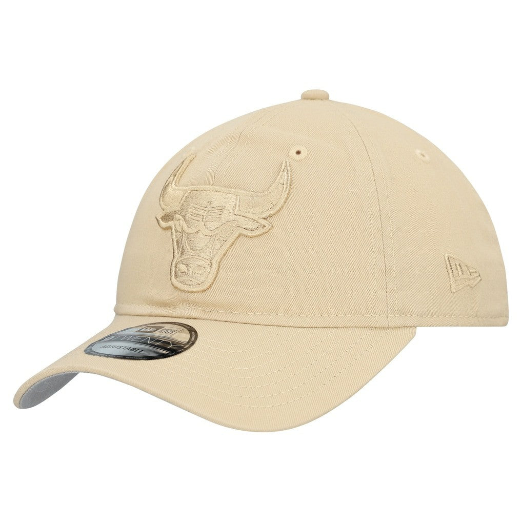 New Era Chicago Bulls Color Pack Tonal 9TWENTY Adjustable Hat Khaki