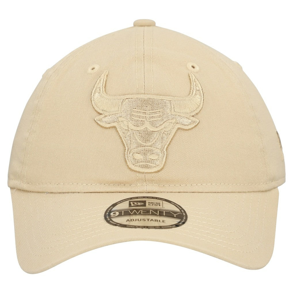 New Era Chicago Bulls Color Pack Tonal 9TWENTY Adjustable Hat Khaki