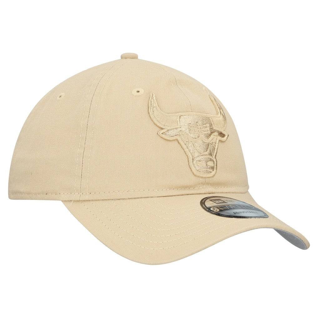 New Era Chicago Bulls Color Pack Tonal 9TWENTY Adjustable Hat Khaki