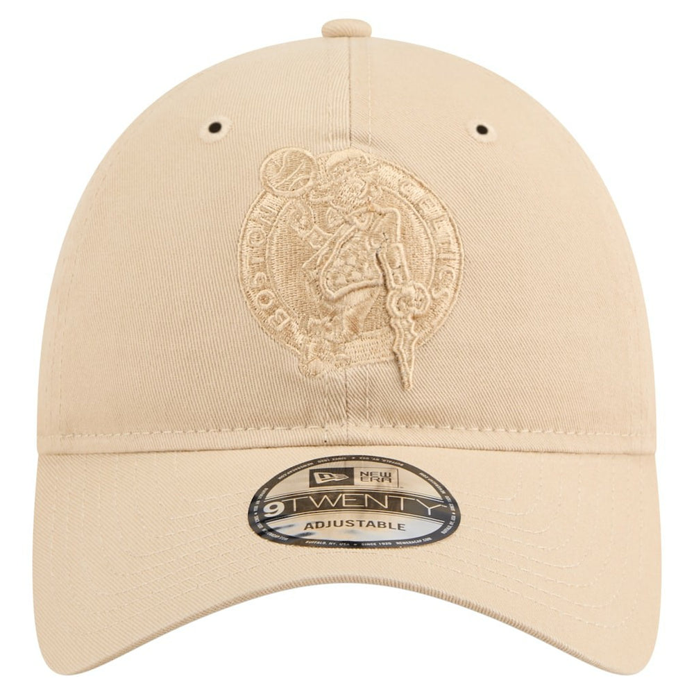 New Era Boston Celtics Color Pack Tonal 9TWENTY Adjustable Hat Khaki