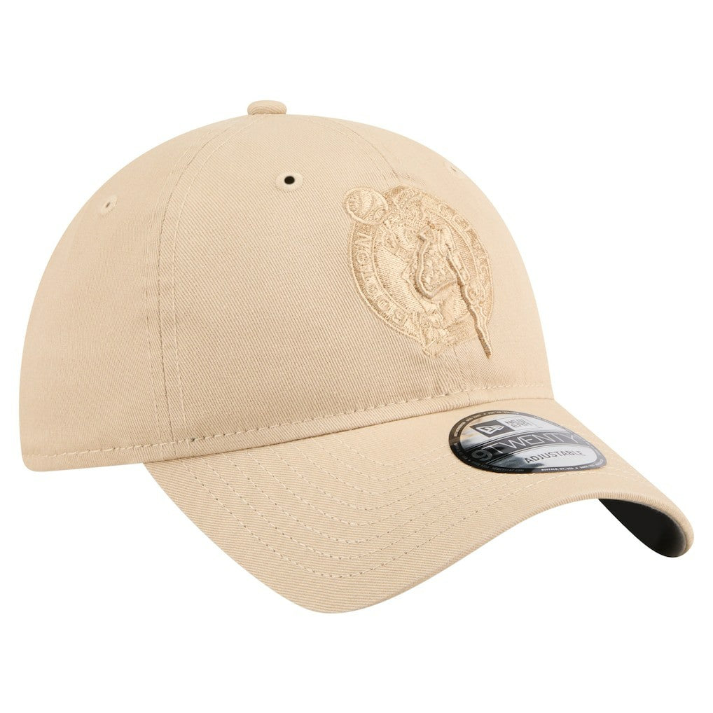 New Era Boston Celtics Color Pack Tonal 9TWENTY Adjustable Hat Khaki