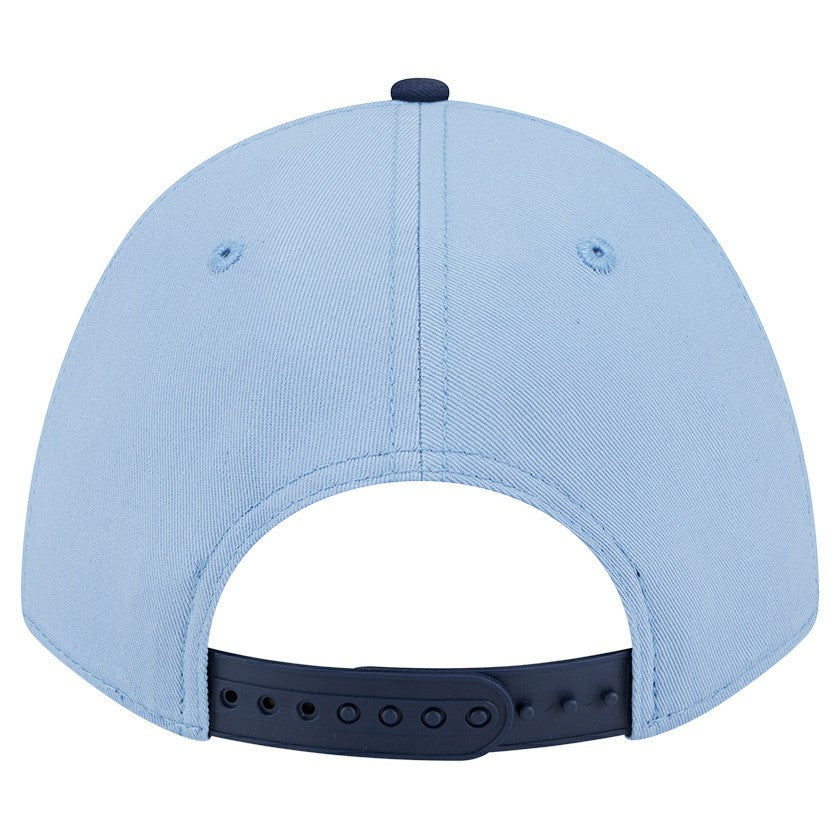 New Era Memphis Grizzlies Bold Arch COOLERA 9FORTY A-Frame M-Crown Adjustable Hat Light Blue