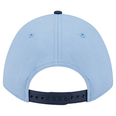 New Era Memphis Grizzlies Bold Arch COOLERA 9FORTY A-Frame M-Crown Adjustable Hat Light Blue