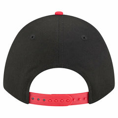 New Era Chicago Bulls Bold Arch COOLERA 9FORTY A-Frame M-Crown Adjustable Hat Black