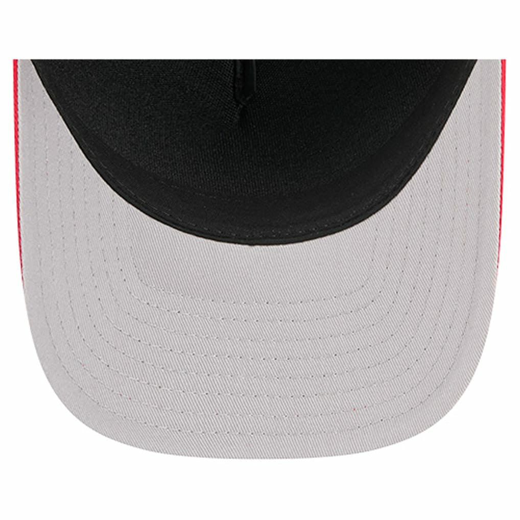 New Era Chicago Bulls Bold Arch COOLERA 9FORTY A-Frame M-Crown Adjustable Hat Black