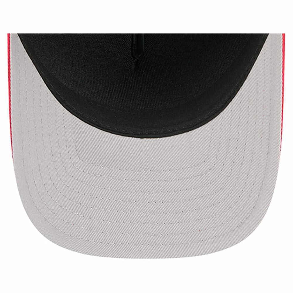 New Era Chicago Bulls Bold Arch COOLERA 9FORTY A-Frame M-Crown Adjustable Hat Black