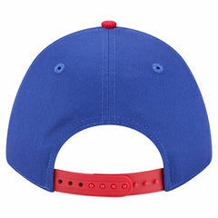 New Era Philadelphia 76ers Bold Arch COOLERA 9FORTY A-Frame M-Crown Adjustable Hat Royal