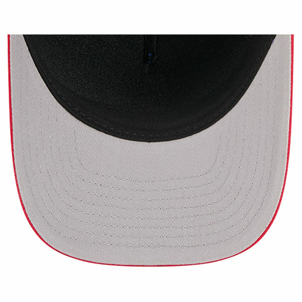 New Era Philadelphia 76ers Bold Arch COOLERA 9FORTY A-Frame M-Crown Adjustable Hat Royal