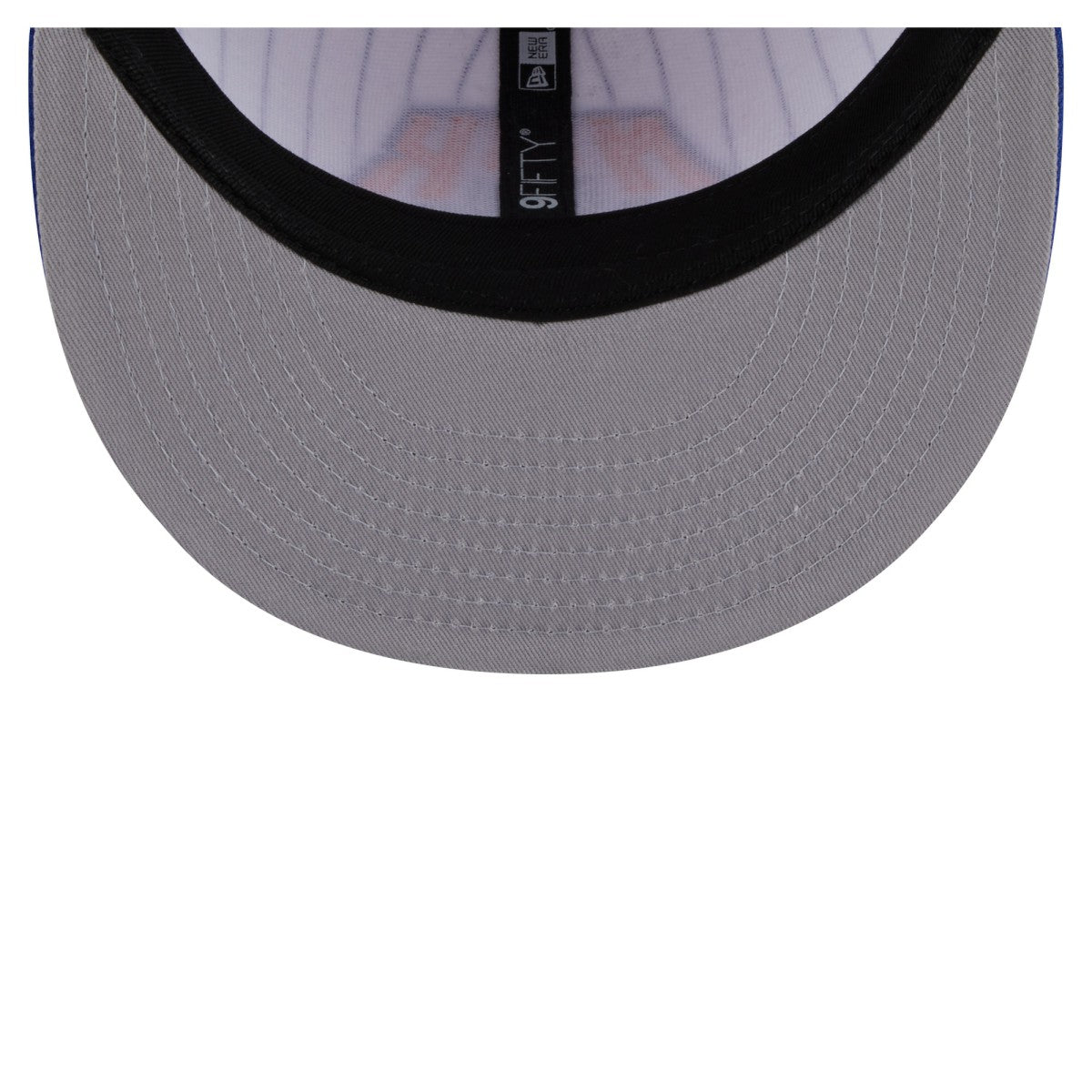 New Era New York Knicks Deceptor Pinstripe 9FIFTY Snapback Hat White