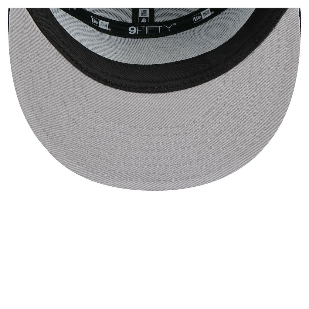 New Era Dallas Mavericks Outdoor Split Panel 9FIFTY Snapback Hat Blue/Navy