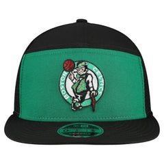 New Era Boston Celtics Outdoor Split Panel 9FIFTY Snapback Hat Kelly Green/Black