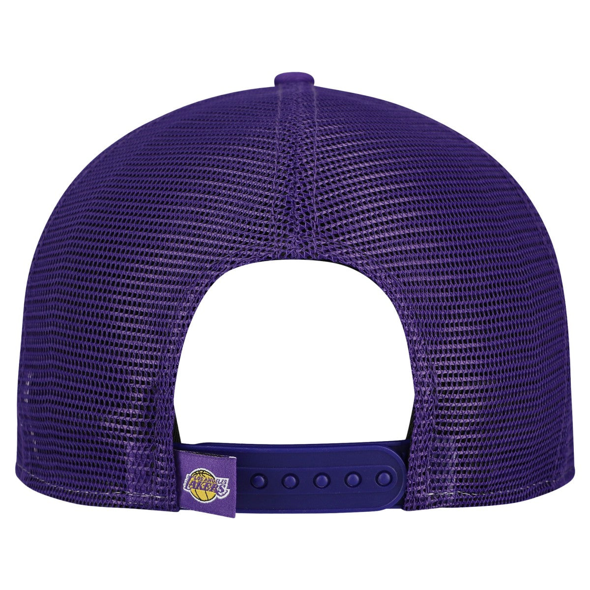 New Era Los Angeles Lakers Outdoor Split Panel 9FIFTY Snapback Hat Gold/Purple