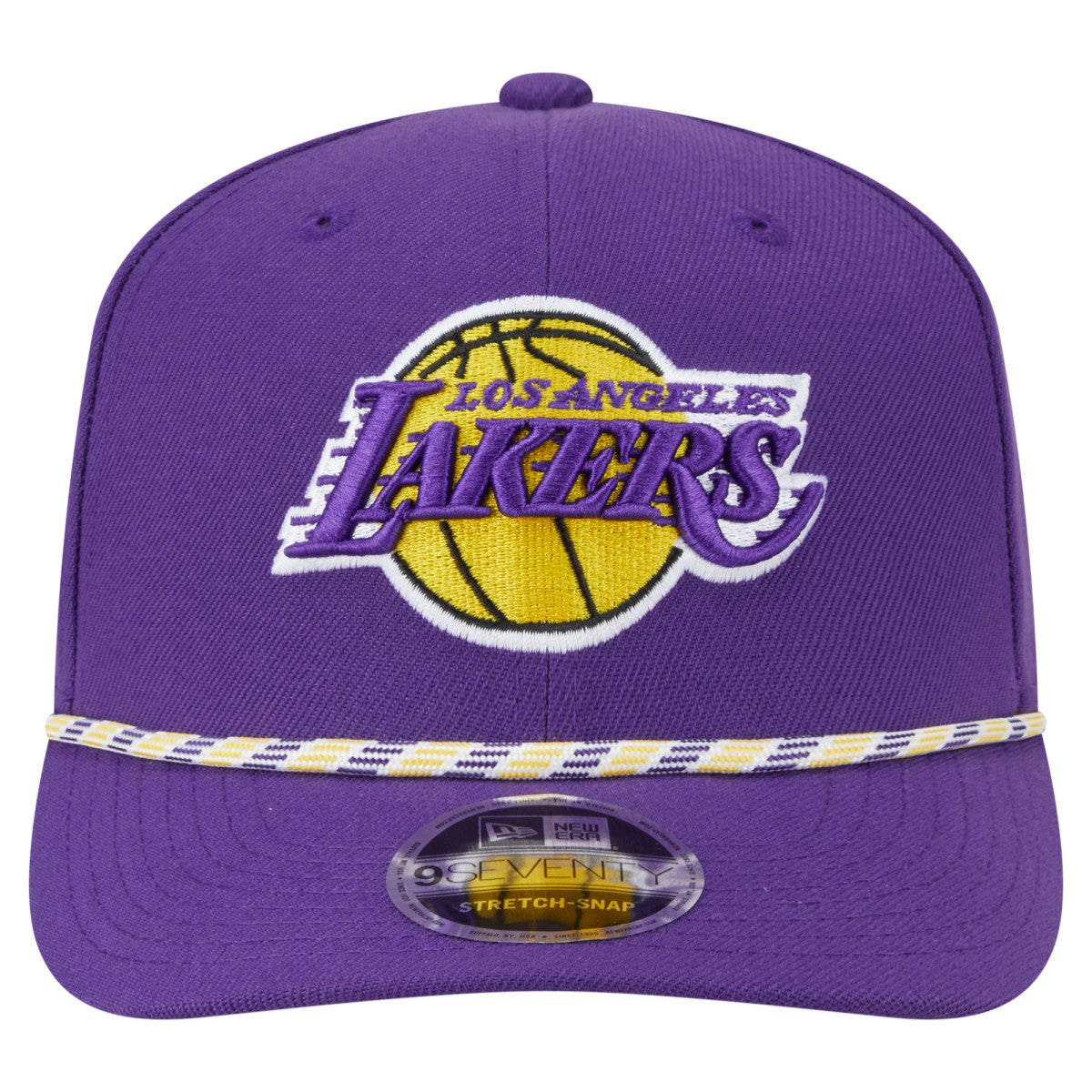 New Era Los Angeles Lakers Rope 9SEVENTY Adjustable Hat Purple