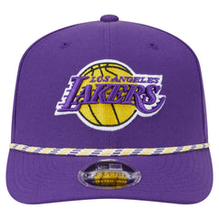New Era Los Angeles Lakers Rope 9SEVENTY Adjustable Hat Purple
