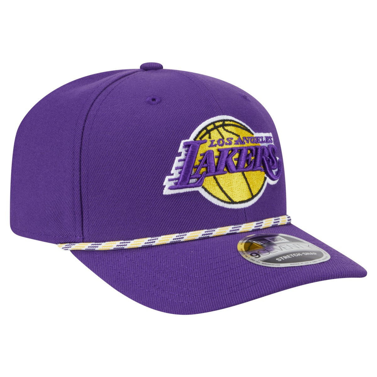 New Era Los Angeles Lakers Rope 9SEVENTY Adjustable Hat Purple