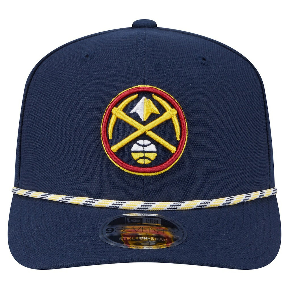 New Era Denver Nuggets Rope 9SEVENTY Adjustable Hat Navy