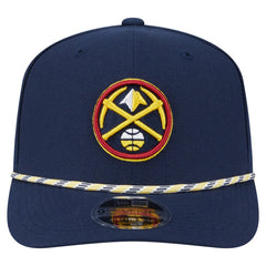 New Era Denver Nuggets Rope 9SEVENTY Adjustable Hat Navy