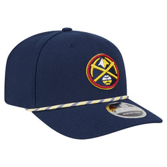 New Era Denver Nuggets Rope 9SEVENTY Adjustable Hat Navy