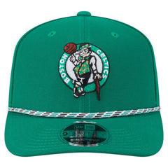 New Era Boston Celtics Rope 9SEVENTY Adjustable Hat Kelly Green