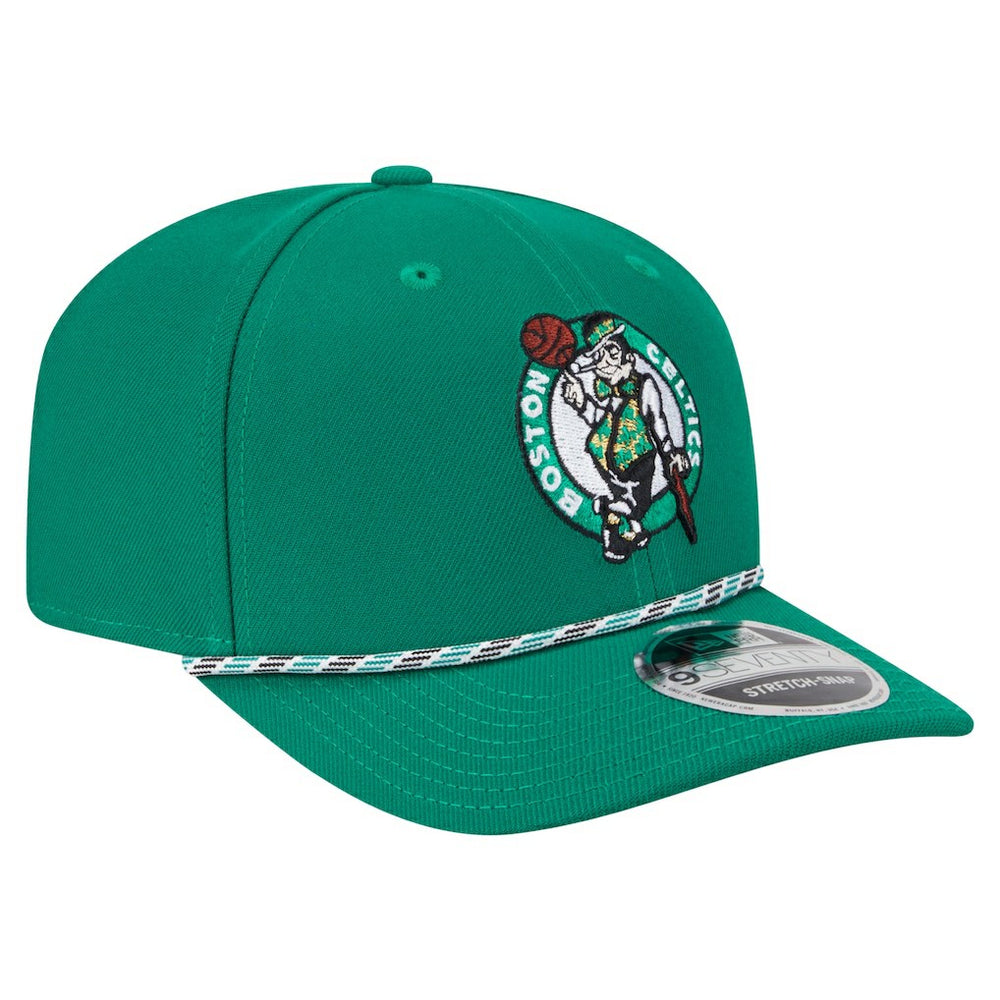 New Era Boston Celtics Rope 9SEVENTY Adjustable Hat Kelly Green
