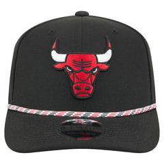New Era Chicago Bulls Rope 9SEVENTY Adjustable Hat Black