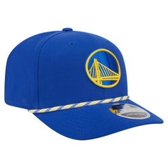 New Era Golden State Warriors Rope 9SEVENTY Adjustable Hat Blue