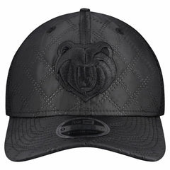 New Era Memphis Grizzlies Quilted 9SEVENTY Trucker Adjustable Hat Black