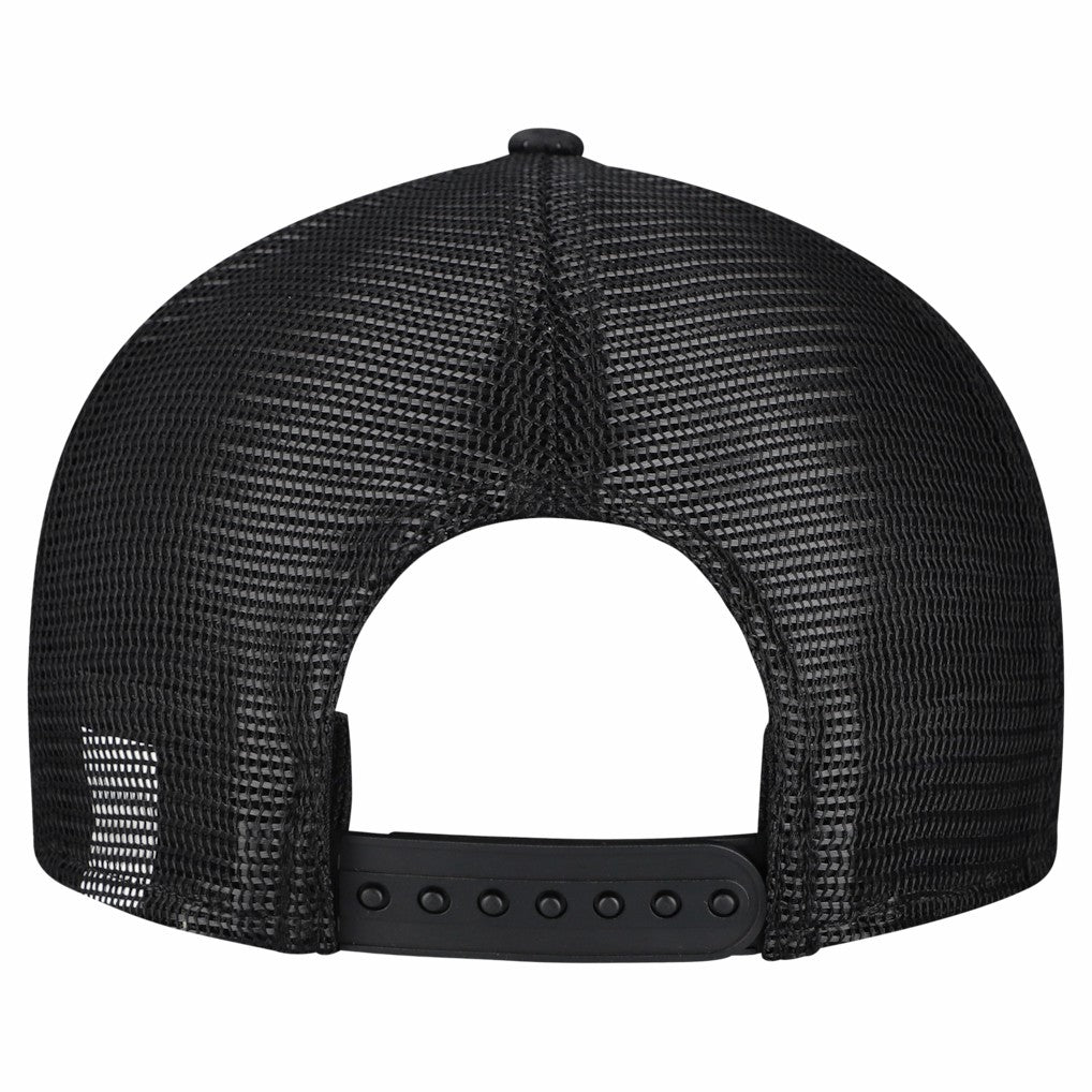 New Era Milwaukee Bucks Quilted 9SEVENTY Trucker Adjustable Hat Black