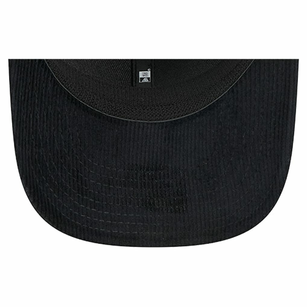 New Era Philadelphia 76ers Quilted 9SEVENTY Trucker Adjustable Hat Black